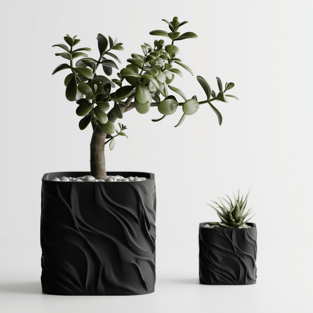 ZEPHYRA | Unique Premium Planter Pot | 3D Printed | Home Decor